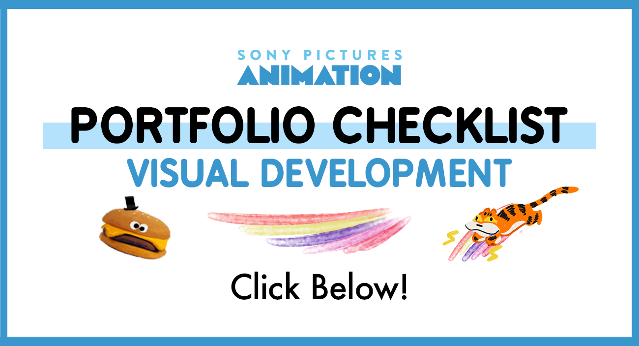 portfolio tips | Sony Pictures Animation