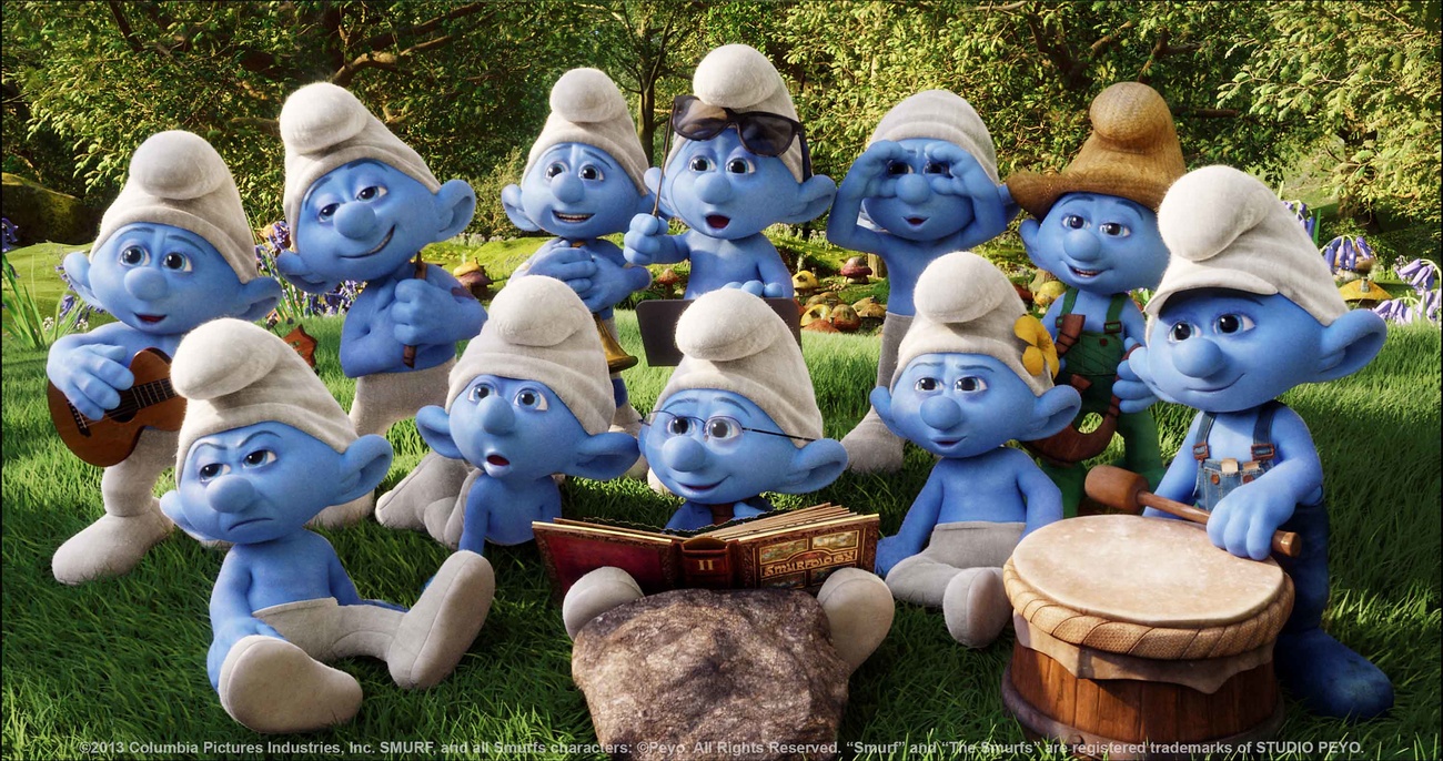 Smurfs 2 sales characters
